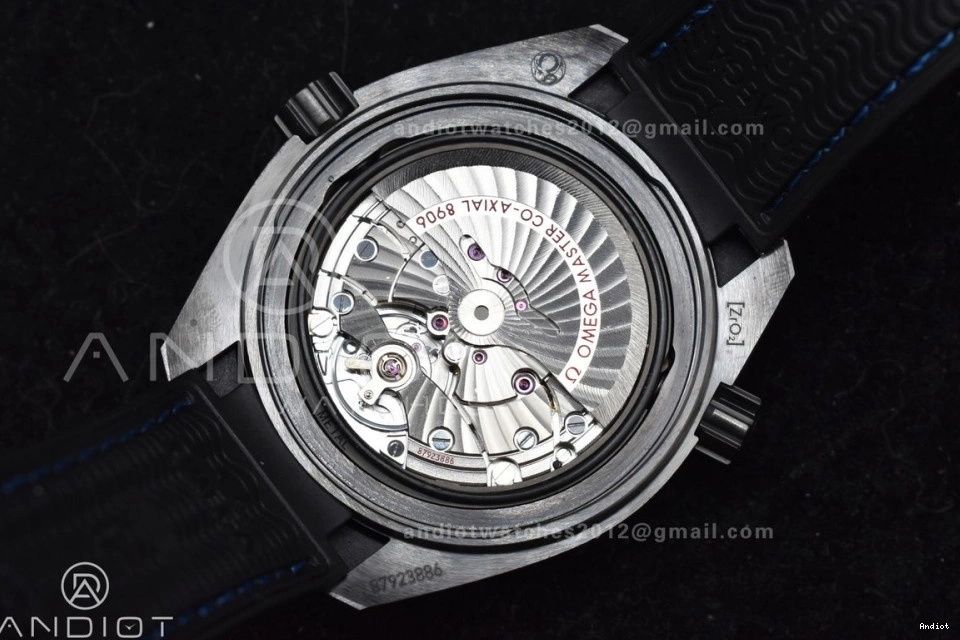 Edition Black Ceramic Strap Planet Best Ocean Black 1:1 Blue Clone VSF Nylon 45.5mm A8906 Deep Real Super on 1217